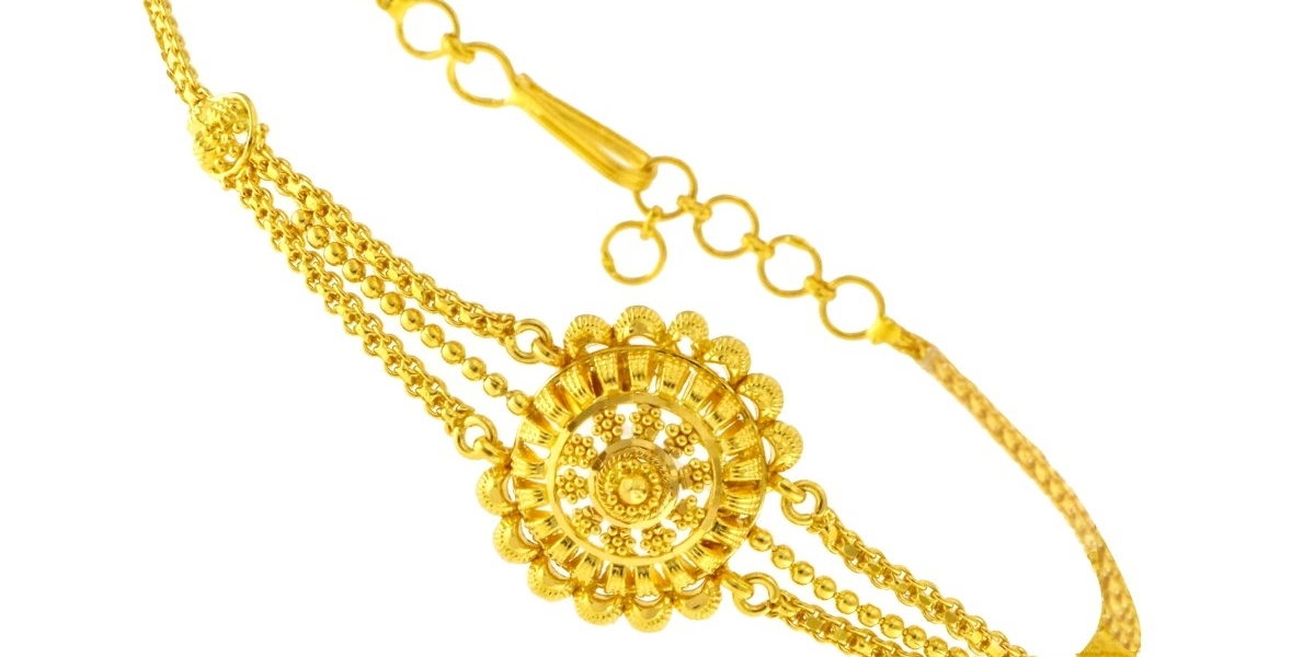 Exquisite Elegance: The Splendor of Indian Gold Tennis Bracelets