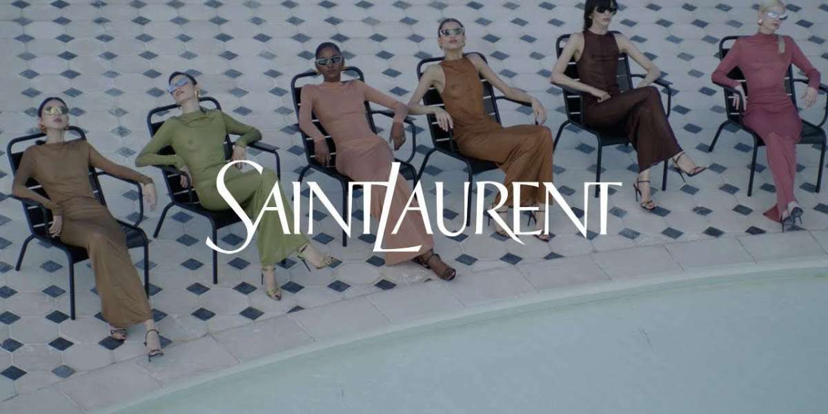 Saint Laurent lady who lunches and her contract in a set