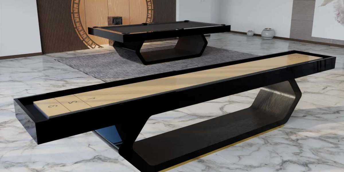 The Art of Entertainment: Exploring Luxury Shuffleboard Tables