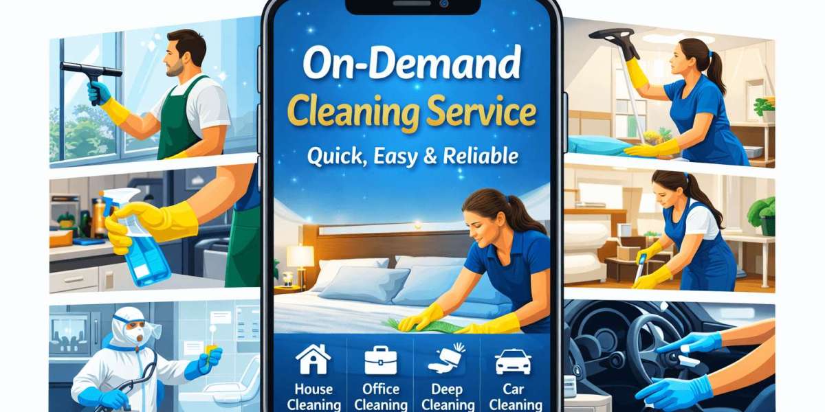 On-Demand Cleaning Service – Quick, Easy & Reliable