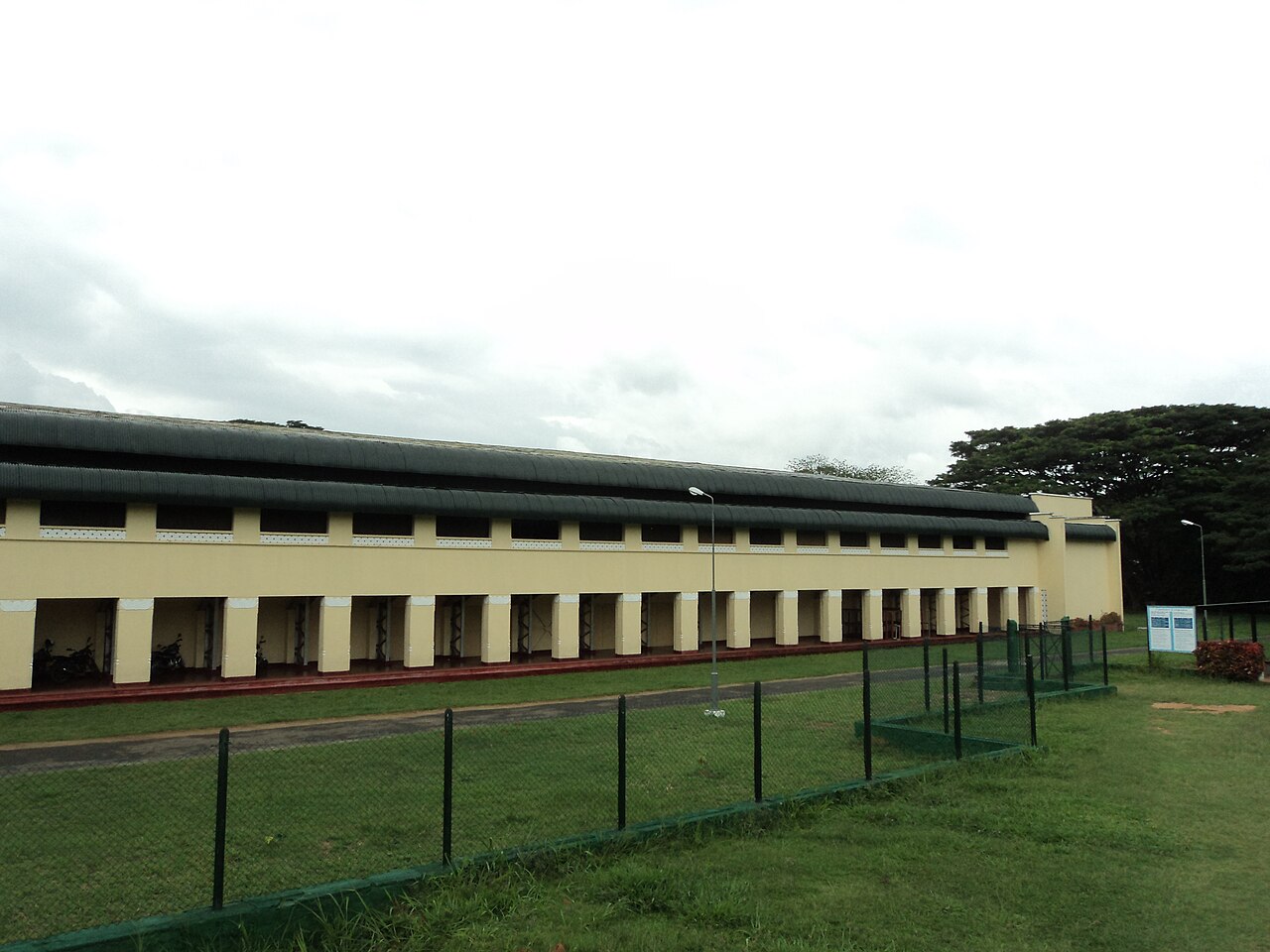 Gymnasium, University of Peradeniya, Sri Lanka - side view