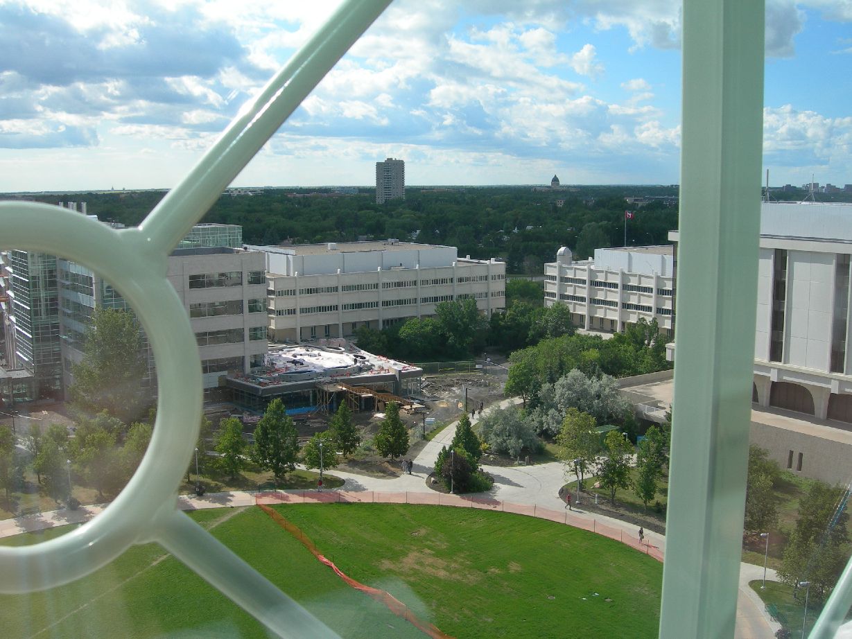 Lab, classroom and library buildings