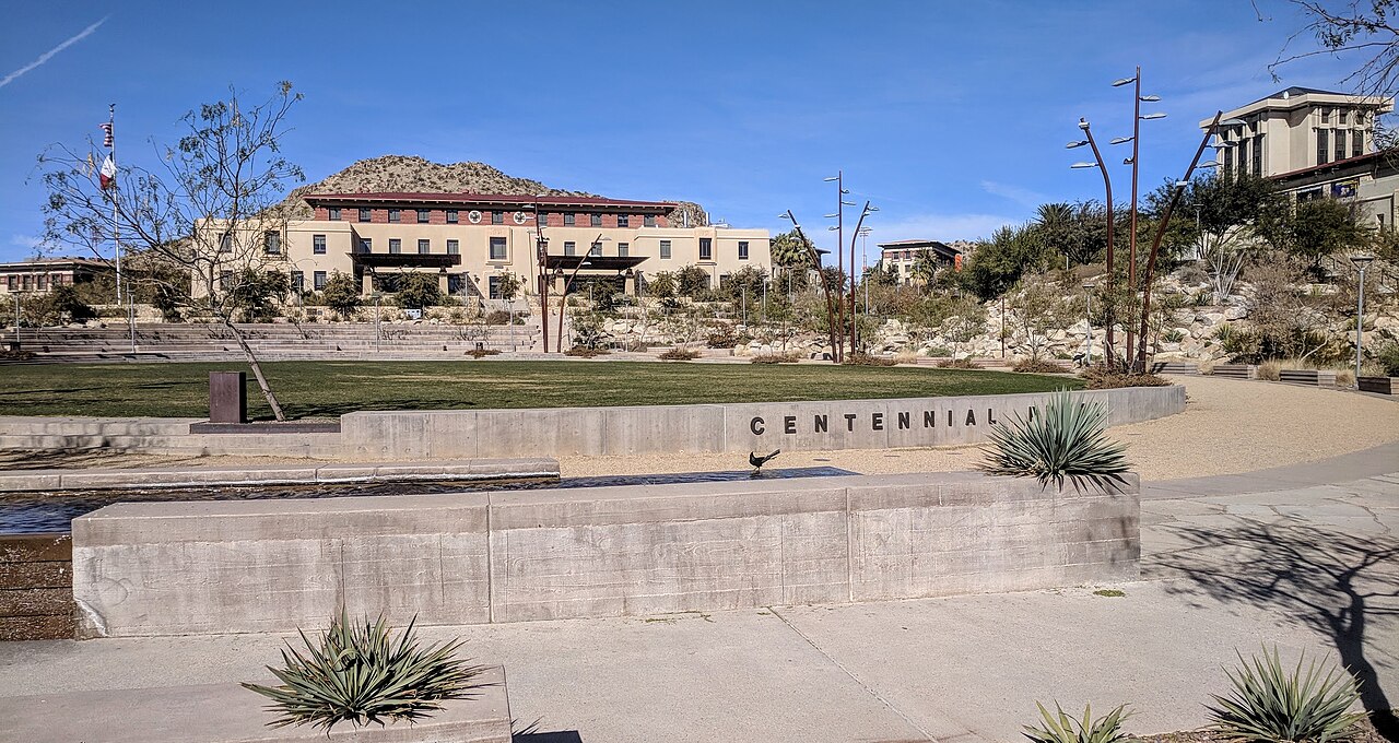 Centennial Plaza at UTEP