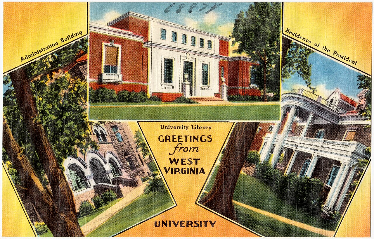 Greetings from West Virginia University (68874)