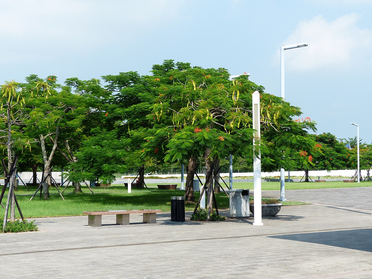 THSR Tainan Station Plaza 20130810a