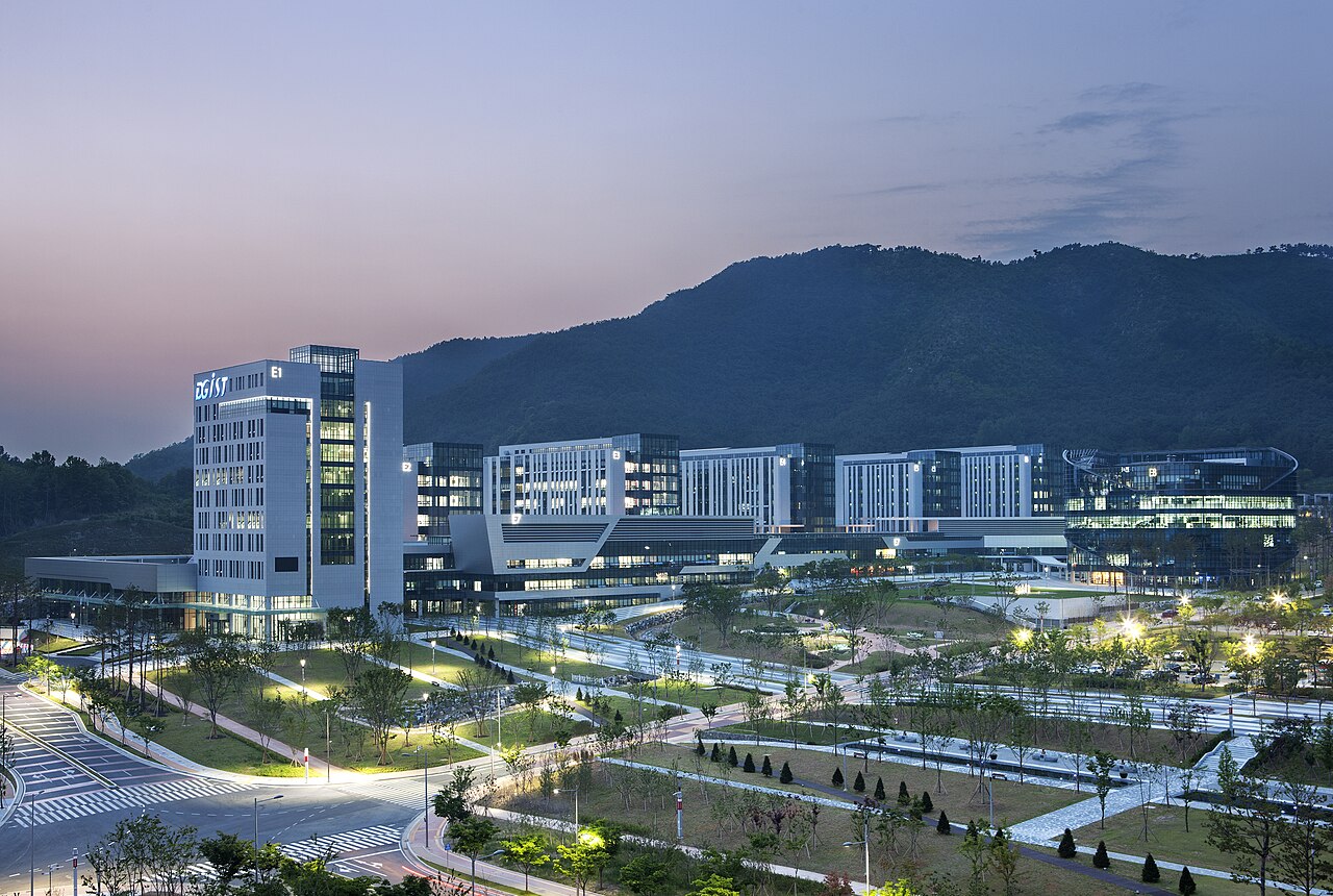 DGIST campus night view