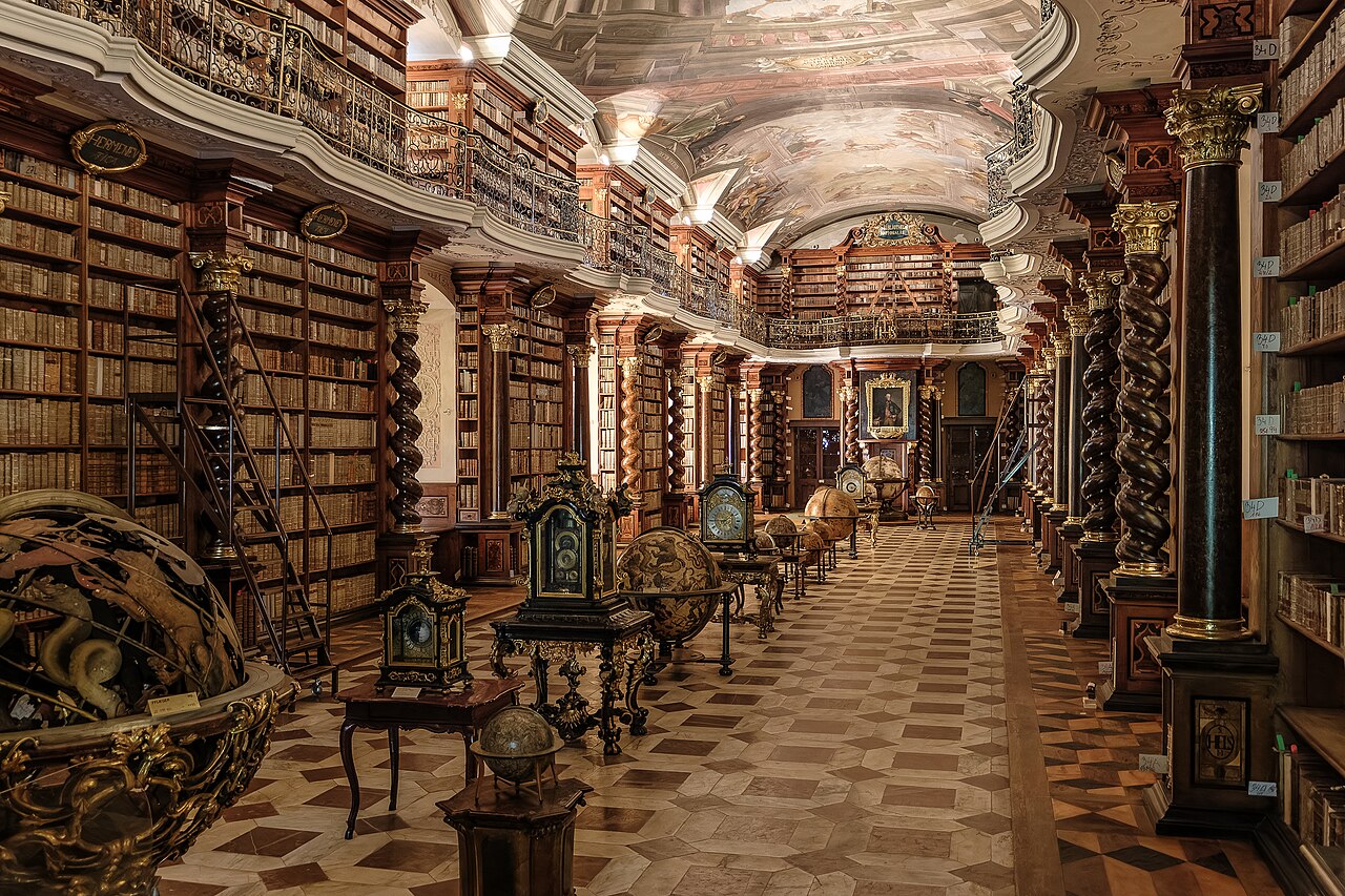 Clementinum baroque library 7