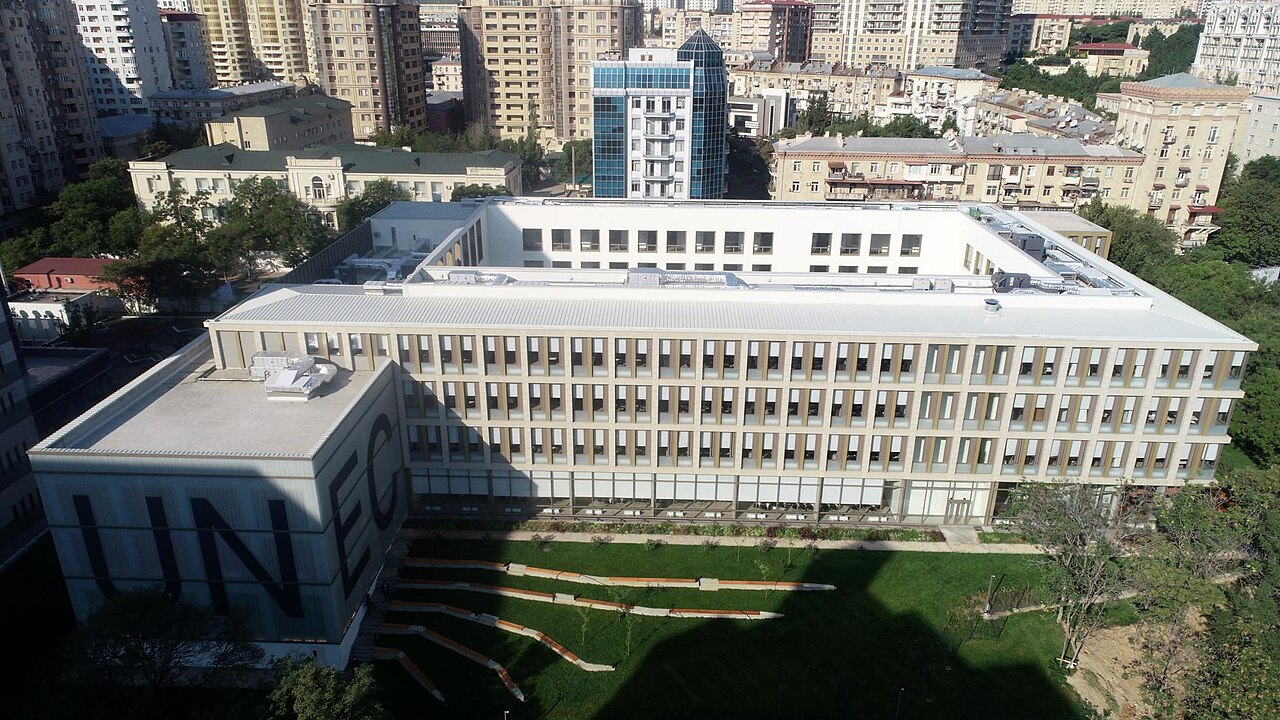 Ilham Aliyev inaugurated newly reconstructed education facility No.3 of UNEC 13
