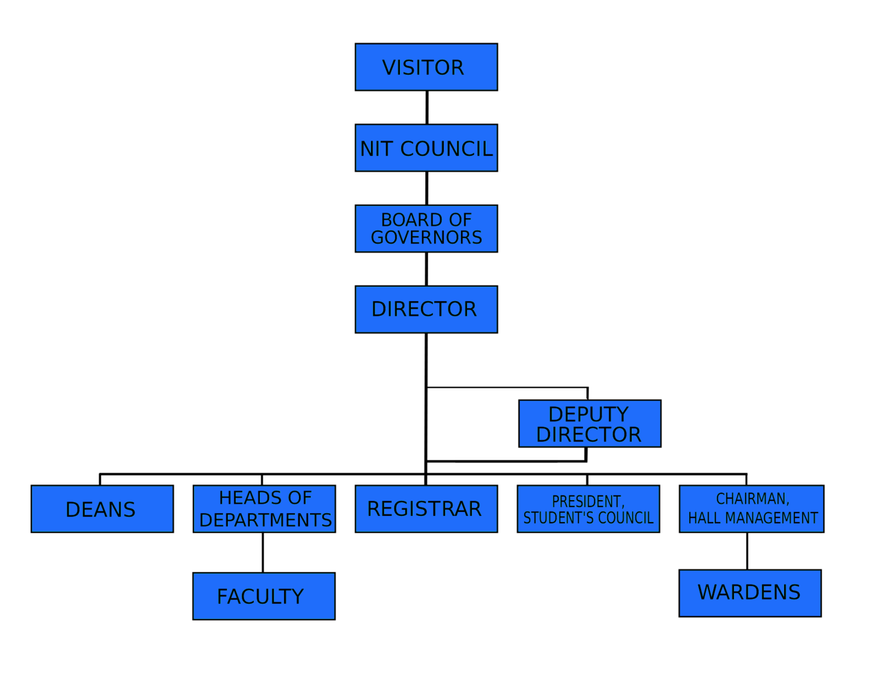 NIT Organisational Structure