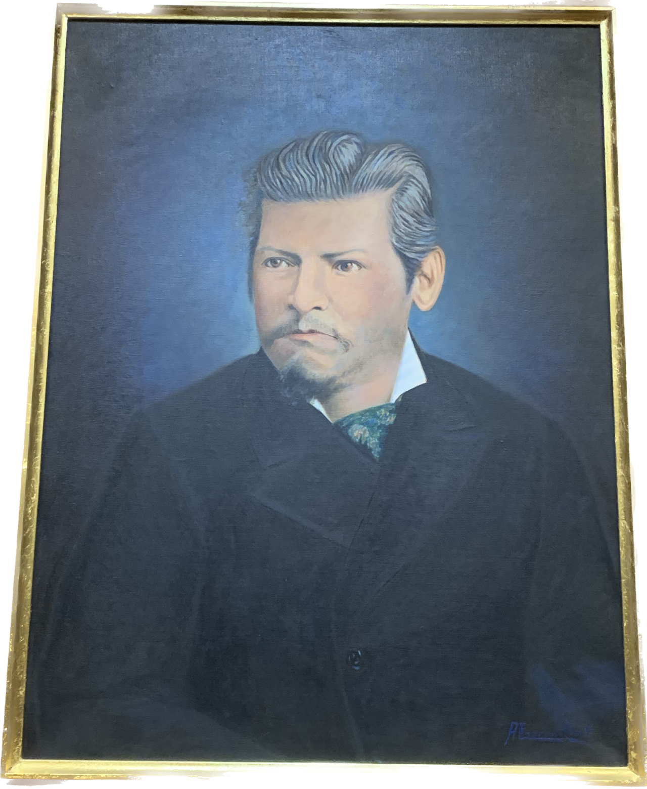 Ignacio Manuel Altamirano, cuadro en Uaemex