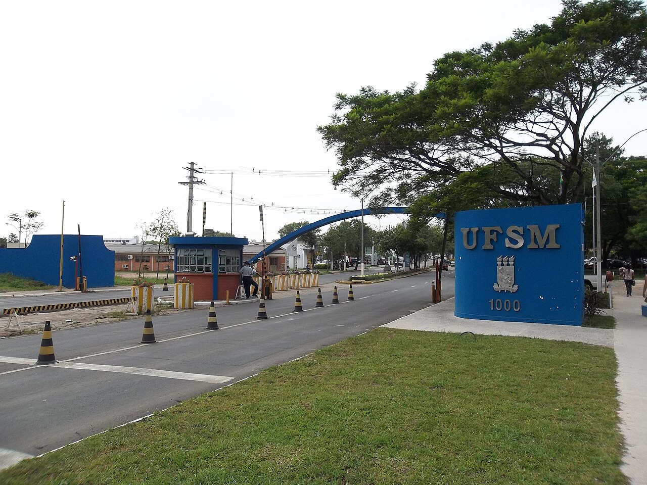 Entrada da UFSM