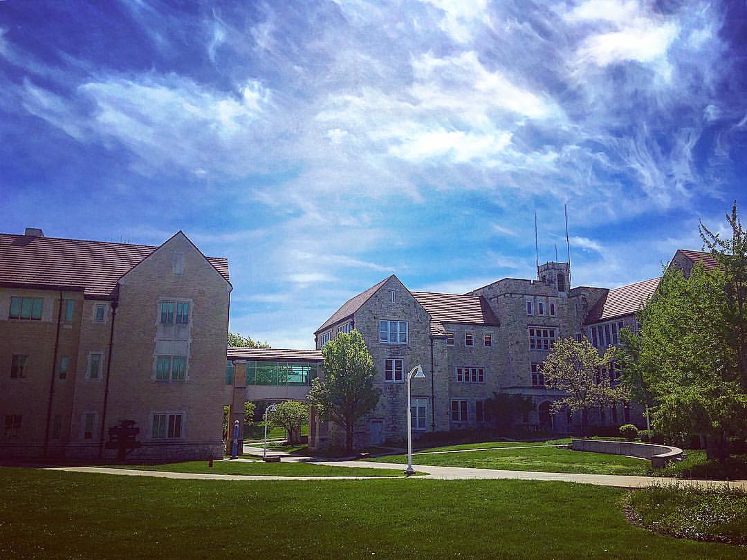 Haag Hall, located on the UMKC Quad