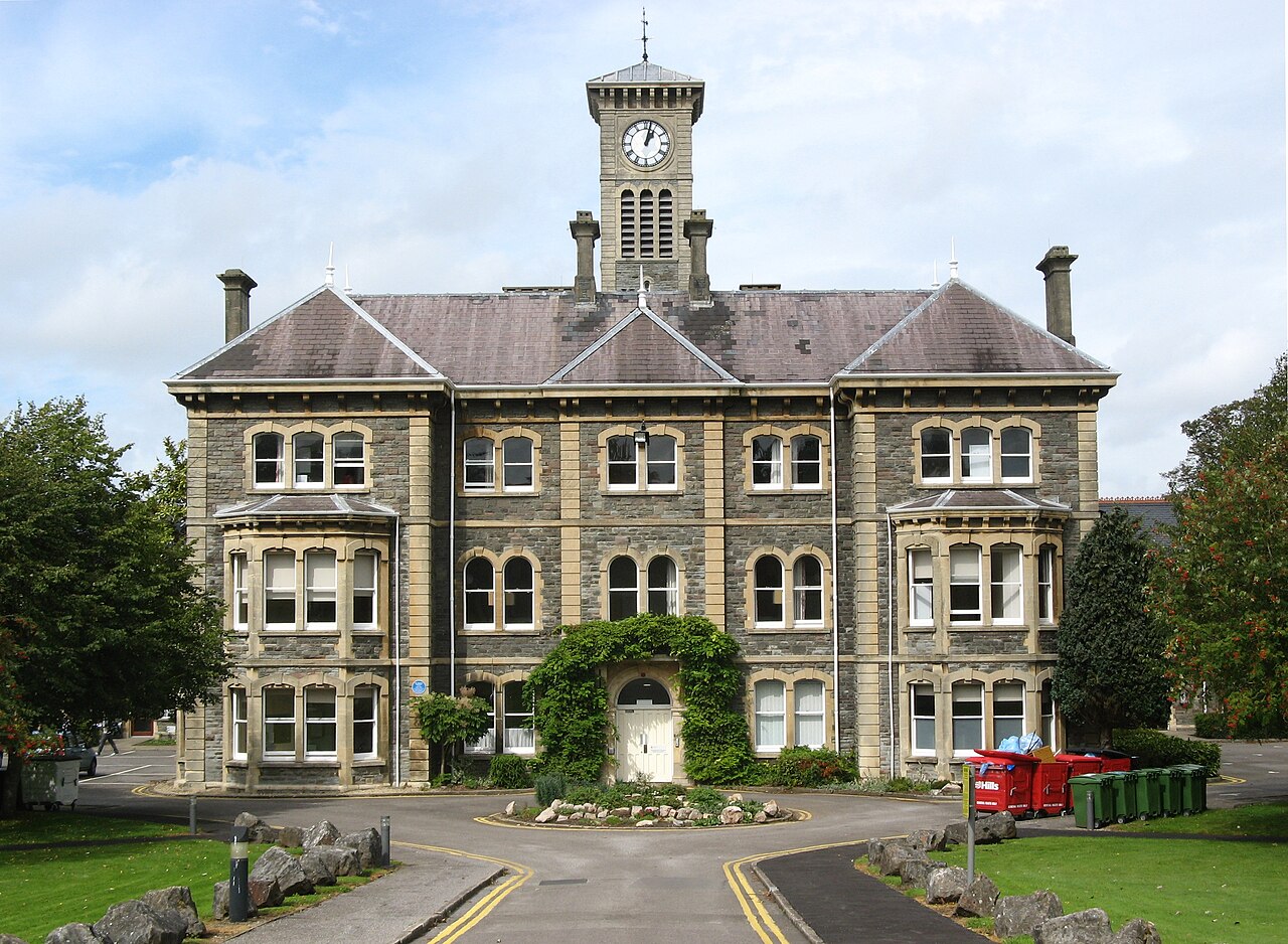 Glenside Hospital, main building, front