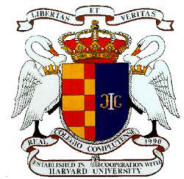 Escudo del Real Colegio Complutense en Harvard