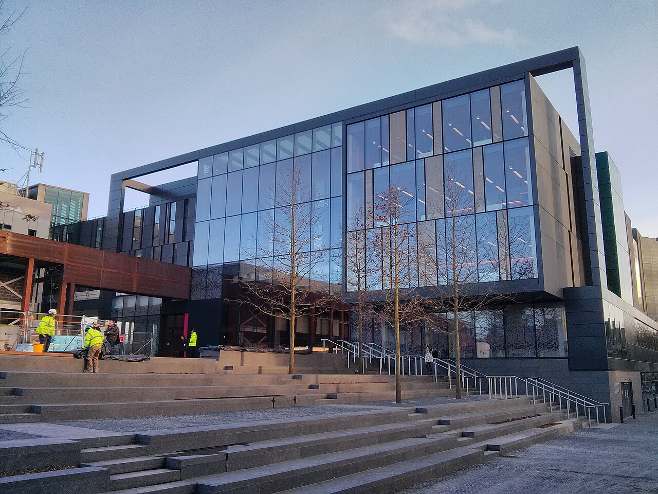 John Henry Brookes building front, February 2014