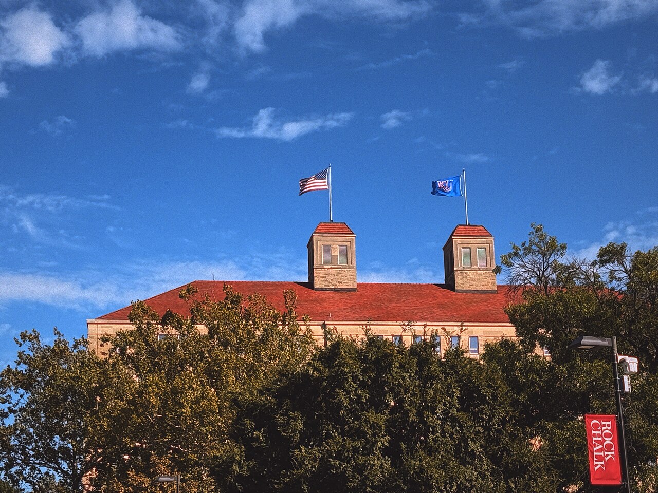 Fraser Hall at Kansas by Ian Ballinger