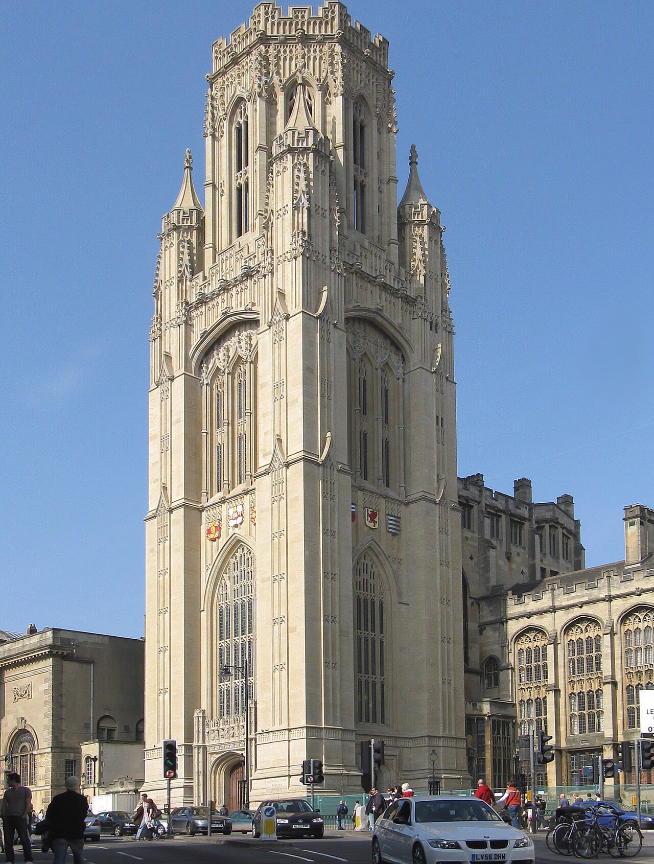 University of bristol tower after cleaning arp