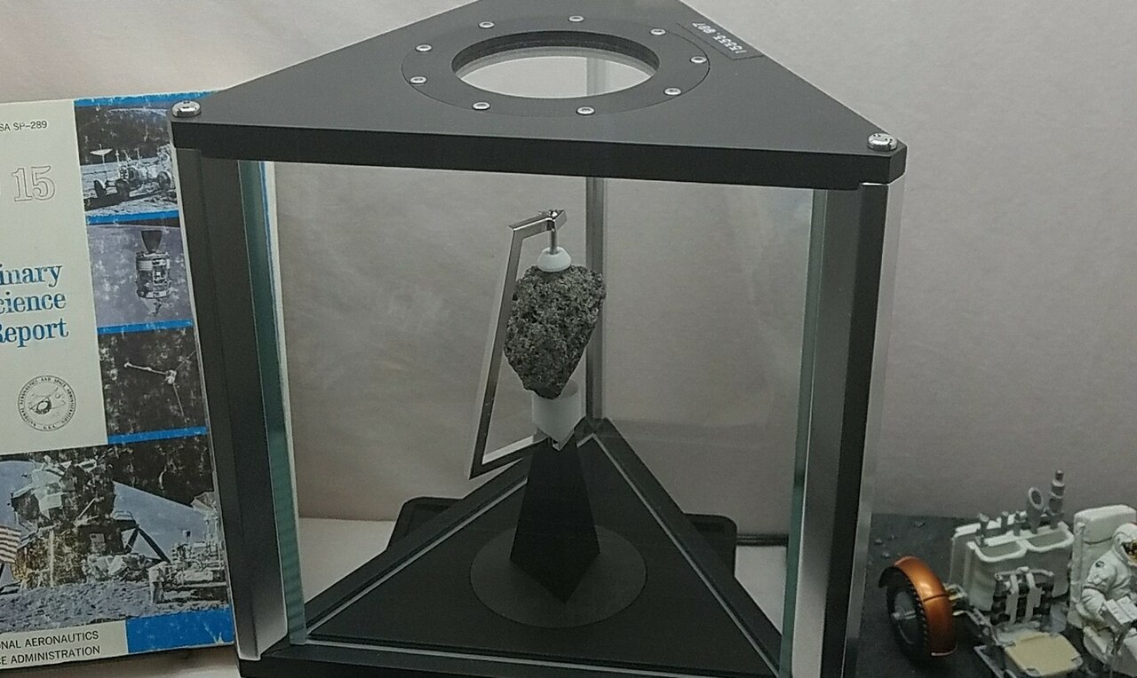 Apollo 11 Lunar display at Colorado School of Mines