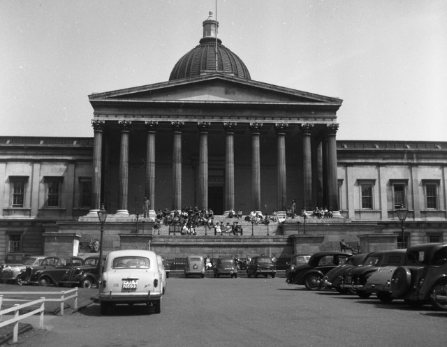 Portico and steps, University College, London - geograph.org.uk - 364428