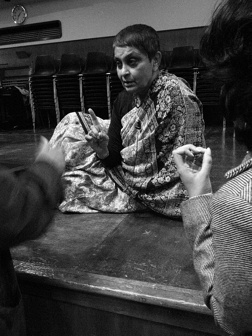 Gayatri Chakravorty Spivak at Goldsmiths College