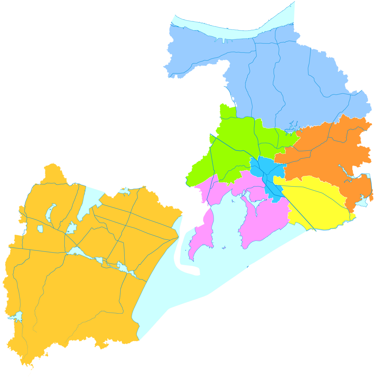 Administrative Division Wuxi