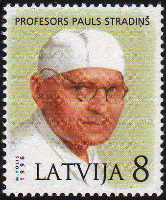 19960113 8sant Latvia Postage Stamp
