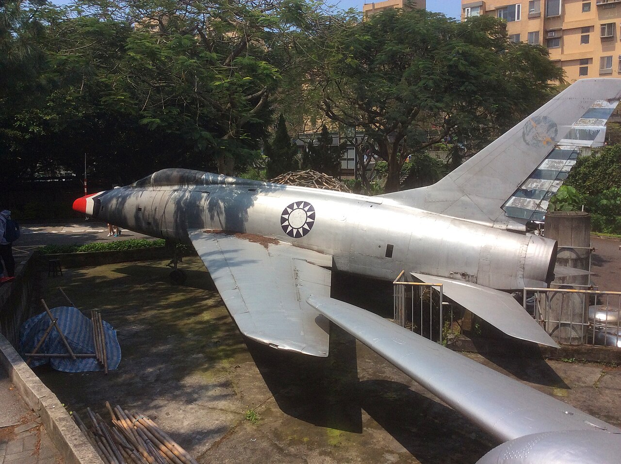 Fighter plane model, Tamkang University